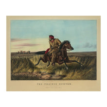 Cargar imagen en el visor de la galería, Digitally Restored and Enhanced 1852 Prairie Hunter Western Frontier Art Print - Great Plains Trapper Scene - Rustic Americana Decor - Museum-Quality Print
