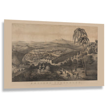 Cargar imagen en el visor de la galería, Digitally Restored and Enhanced 1852 Ancient Jerusalem Print - Duval Temple Mount Second Temple Biblical Holy Land View - Antebellum - Archival Print
