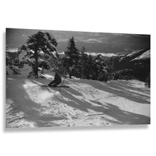 Load image into Gallery viewer, Digitally Restored and Enhanced 1939 Cannon Mountain Skiing Print - White Mountains New Hampshire Winter Sports FSA - Alpine Pioneer Era - Archival Print
