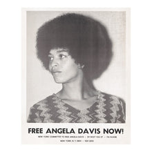 Load image into Gallery viewer, Digitally Restored and Enhanced 1971 Free Angela Davis Poster Print - Civil Rights Protest Art Political Graphics - Movement Era - Archival Print

