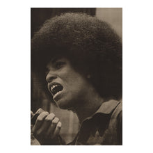 Load image into Gallery viewer, Digitally Restored and Enhanced 1965 Angela Davis Portrait Poster Print - Civil Rights Era Political Graphics Activist - Protest Art - Archival Print
