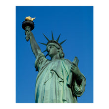 Load image into Gallery viewer, Digitally Restored and Enhanced 1980 Statue of Liberty Photo - New York Harbor Carol Highsmith - American Landmark Heritage - Archival Print
