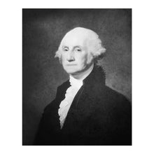Cargar imagen en el visor de la galería, Digitally Restored and Enhanced 1900 George Washington Print - Gilbert Stuart Carroll Portrait - Founding Father First President - Archival Print
