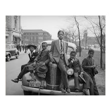 Load image into Gallery viewer, Digitally Restored and Enhanced 1941 Chicago Easter Morning Print - South Side Bronzeville FSA Documentary - Great Migration Heritage - Archival Print
