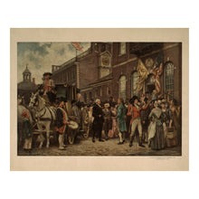 Load image into Gallery viewer, Digitally Restored and Enhanced 1947 Washington Inauguration Print - Philadelphia Congress Hall 1793 - Presidential Ceremony History - Archival Print
