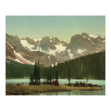 Load image into Gallery viewer, Digitally Restored and Enhanced 1901 Heart of the Rockies Print - Colorado Railroad Travel - Western Mountain Tourism Promotion - Archival Print
