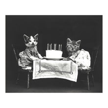 Load image into Gallery viewer, Digitally Restored and Enhanced 1914 Birthday Cake Print - Children Party Celebration - Progressive Era Childhood Illustration - Archival Print
