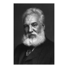 Cargar imagen en el visor de la galería, Digitally Restored and Enhanced 1904 Alexander Graham Bell Print - Inventor Telephone Pioneer Portrait - Gilded Age Innovation - Archival Print
