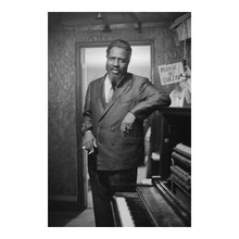 Load image into Gallery viewer, Digitally Restored and Enhanced 1968 Thelonious Monk Print - Bebop Jazz Pianist Village Gate Portrait - New York Greenwich Village - Archival Print
