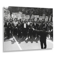 Load image into Gallery viewer, Digitally Restored and Enhanced 1963 Civil Rights Leaders Photo Print - The Head of The Civil Rights Marching on Washington DC Poster Wall Art Photo
