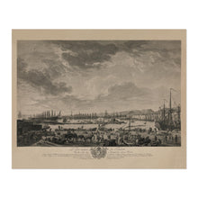 Cargar imagen en el visor de la galería, Digitally Restored and Enhanced 1762 Toulon France Old Port Harbor Engraving - French Maritime History - Antique Cartography - Archival Reproduction
