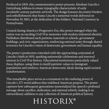 Cargar imagen en el visor de la galería, Digitally Restored and Enhanced 1863 Lincoln Gettysburg Address Photo - Civil War Pennsylvania - American Political History Photography - Archival Print
