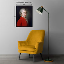 Cargar imagen en el visor de la galería, Digitally Restored and Enhanced 1819 Wolfgang Amadeus Mozart Photo Print - Vintage Portrait of Classical Music Composer Wolfgang Amadeus Mozart Poster
