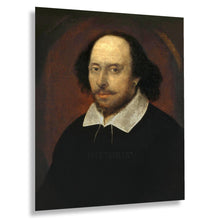 Cargar imagen en el visor de la galería, Digitally Restored and Enhanced 1610 William Shakespeare Photo Print - Vintage William Shakespeare Portrait Photo - Poet William Shakespeare Poster
