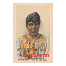 Load image into Gallery viewer, Digitally Restored and Enhanced  1899 Black Patti Sissieretta Jones Greatest Singer Theater Poster - Victorian Era Entertainment History - Archival Reproduction
