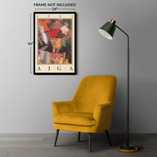 Cargar imagen en el visor de la galería, Digitally Restored and Enhanced 1983 AIGA Cover Show Poster - Vintage New York Graphic Design Exhibition - American Typography Art - Archival Reproduction
