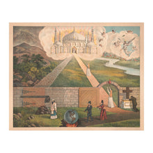 Load image into Gallery viewer, Digitally Restored and Enhanced 1889 Allegorical Pathway to Heaven Religious Art Print - Victorian Christian Salvation Art - Museum-Quality Print
