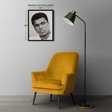 Cargar imagen en el visor de la galería, Digitally Restored and Enhanced 1967 Muhammad Ali Portrait Photograph - Boxing Heavyweight Champion - Sports History - Archival Print
