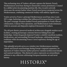 Cargar imagen en el visor de la galería, Digitally Restored and Enhanced 1762 Toulon France Old Port Harbor Engraving - French Maritime History - Antique Cartography - Archival Reproduction
