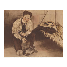 Load image into Gallery viewer, Digitally Restored and Enhanced 1898 Harry Houdini Escape Artist Poster - Stone Walls and Chains - Victorian Era Magic History - Archival Reproduction
