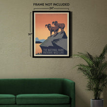 Load image into Gallery viewer, Digitally Restored and Enhanced 1936 National Parks Wildlife Conservation Poster - WPA Federal Art Project - Depression Era Environmental Campaign - Gallery Print
