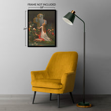 Load image into Gallery viewer, Digitally Restored and Enhanced 1875 Simply to Thy Cross I Cling Victorian Christian Print - Religious Art History - Archival Reproduction
