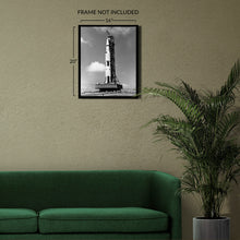 Cargar imagen en el visor de la galería, Digitally Restored and Enhanced 1969 Apollo 11 Photo Print - Vintage Photo of The Apollo 11 Spacecraft Before Take-Off - Old Apollo 11 Poster Wall Art
