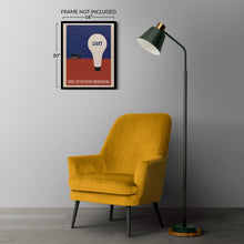 Load image into Gallery viewer, Digitally Restored and Enhanced 1937 Rural Electrification Administration Light Poster - New Deal WPA Federal Art Project - Art Deco - Archival Reproduction
