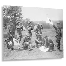 Load image into Gallery viewer, Digitally Restored and Enhanced 1909 US Army Signal Corps Photo Print - Vintage Photo of US Army Signal Corps Wall Art Poster
