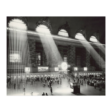 Digitally Restored and Enhanced 1959 Grand Central Terminal Photo Print - Vintage Photo of The Grand Central Terminal in Manhattan New York Wall Art Poster