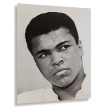 Cargar imagen en el visor de la galería, Digitally Restored and Enhanced 1967 Muhammad Ali Portrait Photograph - Boxing Heavyweight Champion - Sports History - Archival Print

