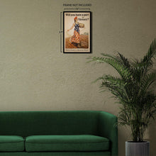 Load image into Gallery viewer, Digitally Restored and Enhanced 1918 Victory Garden Liberty Sowing Seeds WWI Poster - World War I Home Front Propaganda - Archival Reproduction
