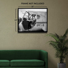 Cargar imagen en el visor de la galería, Digitally Restored and Enhanced 1936 Amelia Earhart Portrait Photo - Aviation Pioneer Cockpit - Golden Age of Flight History - Gallery-Quality 
