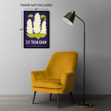 Load image into Gallery viewer, Digitally Restored and Enhanced 1938 Ohio Let Them Grow Flower Conservation WPA Federal Art Project Poster - Depression Era Art Deco - Archival Reproduction
