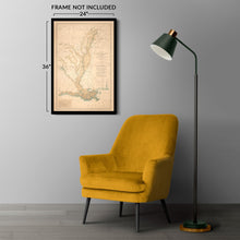 Load image into Gallery viewer, Digitally Restored and Enhanced 1861 Mississippi River Delta Alluvial Region Map - Civil War Strategic Cartography - Southern Geography - Historical Document
