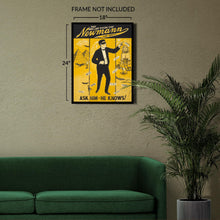 Load image into Gallery viewer, Digitally Restored and Enhanced 1928 Newmann the Great Poster - Brilliant Psychic Star Mentalist - Jazz Age Vaudeville Theater - Archival Print
