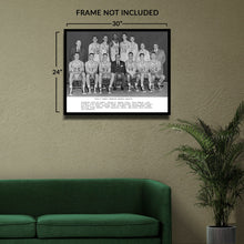 Load image into Gallery viewer, Digitally Restored and Enhanced 1957 Boston Celtics Photo Print - Vintage Photo of NBA Team Boston Celtics Wall Poster - Old Boston Celtics Wall Art Photo

