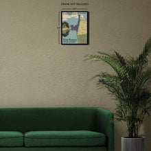 Cargar imagen en el visor de la galería, Digitally Restored and Enhanced 1938 Fort Marion St Augustine Florida National Park WPA Federal Art Project Poster - Depression Era Art Deco - Archival Reproduction
