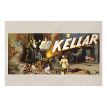 Load image into Gallery viewer, Digitally Restored and Enhanced 1894 Kellar Magician Poster - Demonic Imps - Victorian Gilded Age Theater Magic - Archival Print

