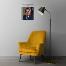 Cargar imagen en el visor de la galería, Digitally Restored and Enhanced Richard M Nixon 37th President of the United States Official Portrait Photo Print Poster
