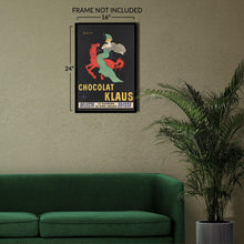 Load image into Gallery viewer, Digitally Restored and Enhanced 1903 Chocolat Klaus Red Horse French Advertising Poster - Art Nouveau Era - Belle Epoque Art - Archival Reproduction
