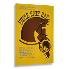 Load image into Gallery viewer, Digitally Restored and Enhanced 1936 Horse Eats Hat New York WPA Federal Art Project Theatre Poster - Depression Era Art Deco - Archival Reproduction
