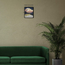 Cargar imagen en el visor de la galería, Digitally Restored and Enhanced 1936 Montana Mountains Tipi See America WPA Federal Art Project Travel Poster - Depression Era Art Deco - Archival Reproduction
