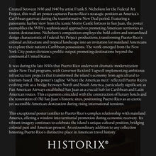 Load image into Gallery viewer, Digitally Restored and Enhanced 1940 Discover Puerto Rico USA Travel Poster - Caribbean Tourism Promotion - Tropical Destination Art - Archival Reproduction
