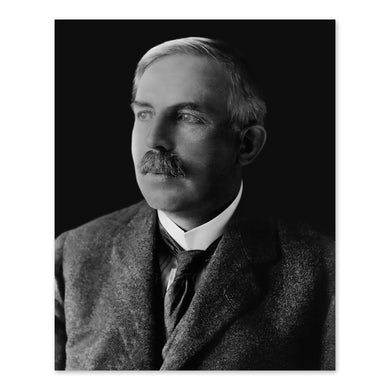Digitally Restored and Enhanced 1900 Sir Ernest Rutherford Photo Print - Vintage Photo of Nobel Prize in Chemistry Winner Ernest Rutherford Poster Wall Art