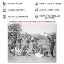 Load image into Gallery viewer, Digitally Restored and Enhanced 1909 US Army Signal Corps Photo Print - Vintage Photo of US Army Signal Corps Wall Art Poster
