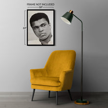 Cargar imagen en el visor de la galería, Digitally Restored and Enhanced 1967 Muhammad Ali Portrait Photograph - Boxing Heavyweight Champion - Sports History - Archival Print
