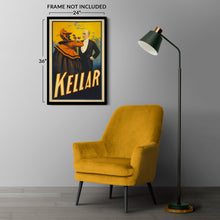 Cargar imagen en el visor de la galería, Digitally Restored and Enhanced 1899 Kellar Magician Poster - Dean of Magicians - Victorian Golden Age Theater Magic - Archival Print
