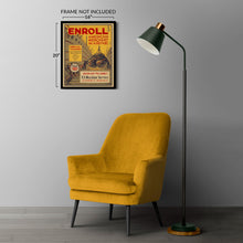 Load image into Gallery viewer, Digitally Restored and Enhanced 1941 Enroll Merchant Marine Philadelphia WWII WPA Federal Art Project Recruitment Poster - World War II Military Propaganda - Archival Reproduction
