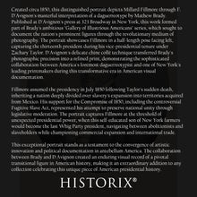 Cargar imagen en el visor de la galería, Digitally Restored and Enhanced 1850 Millard Fillmore 13th President Portrait - Antebellum Presidential Photography - Political History - Museum-Quality Print
